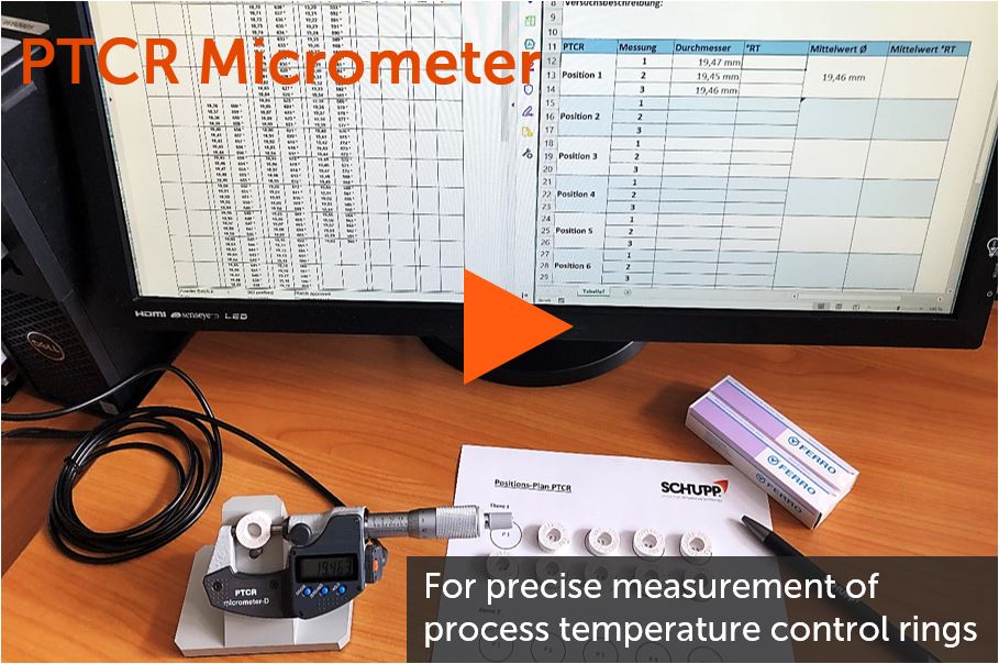 Mikrometer mit einer USB-Schnittstelle